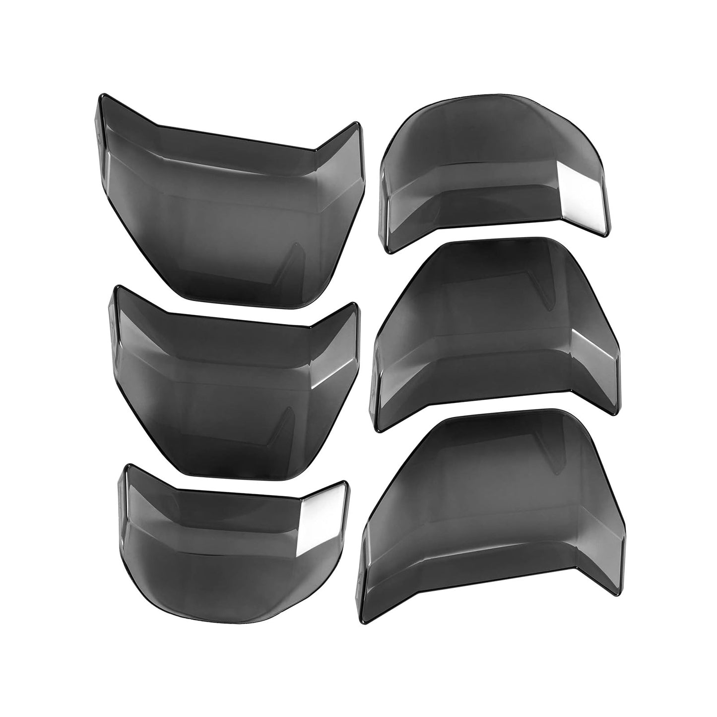 6x Tail Light Lamp Cover Trim Frame Suitable For Ford Mustang GT 2018-2022-1