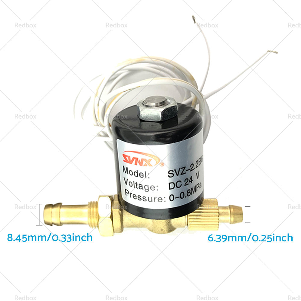 2 Way Solenoid Valve 0-0.8Mpa For Argon Welding Machines - VZCT-2.2 24VDC-1