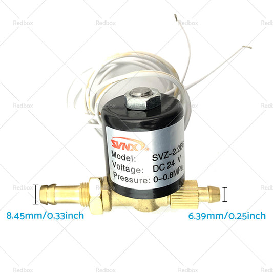 2 Way Solenoid Valve 0-0.8Mpa For Argon Welding Machines - VZCT-2.2 24VDC-1