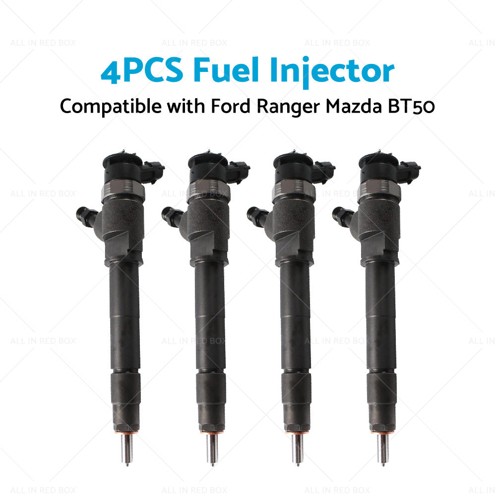 4PCS Diesel Fuel Injector Suitable for Mazda BT50 Ford Ranger PK PJ 0445110250-4