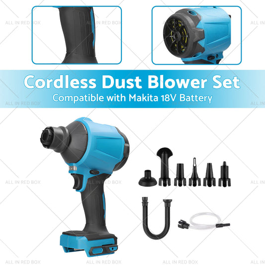 For Makita 18V Battery Cordless Air Duster Dust Blower Inflator Vacuum Cleaner-1