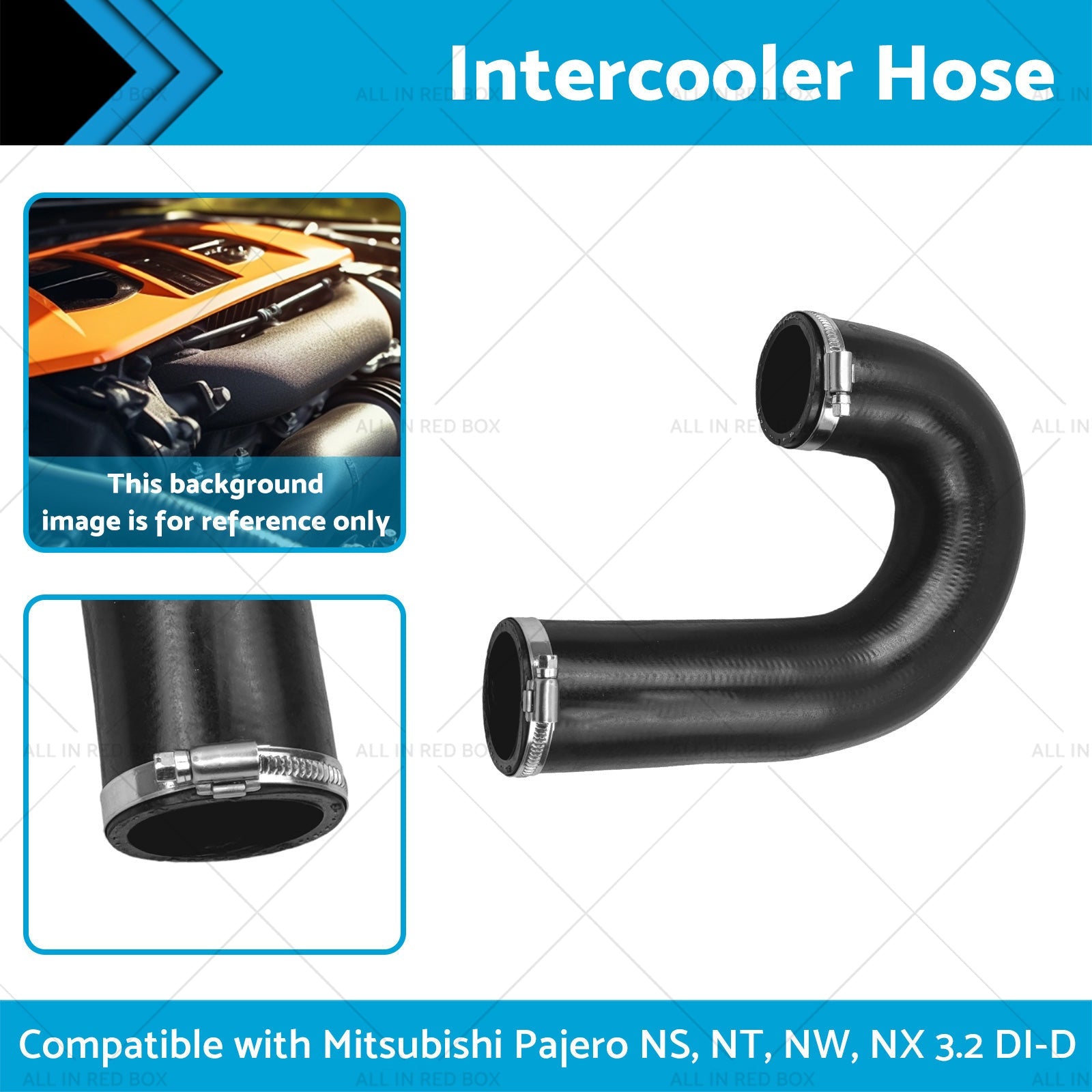 Intercooler Hose Suitable for Mitsubishi Pajero 3. 2 DI-D Turbo Hose 1505A359-2