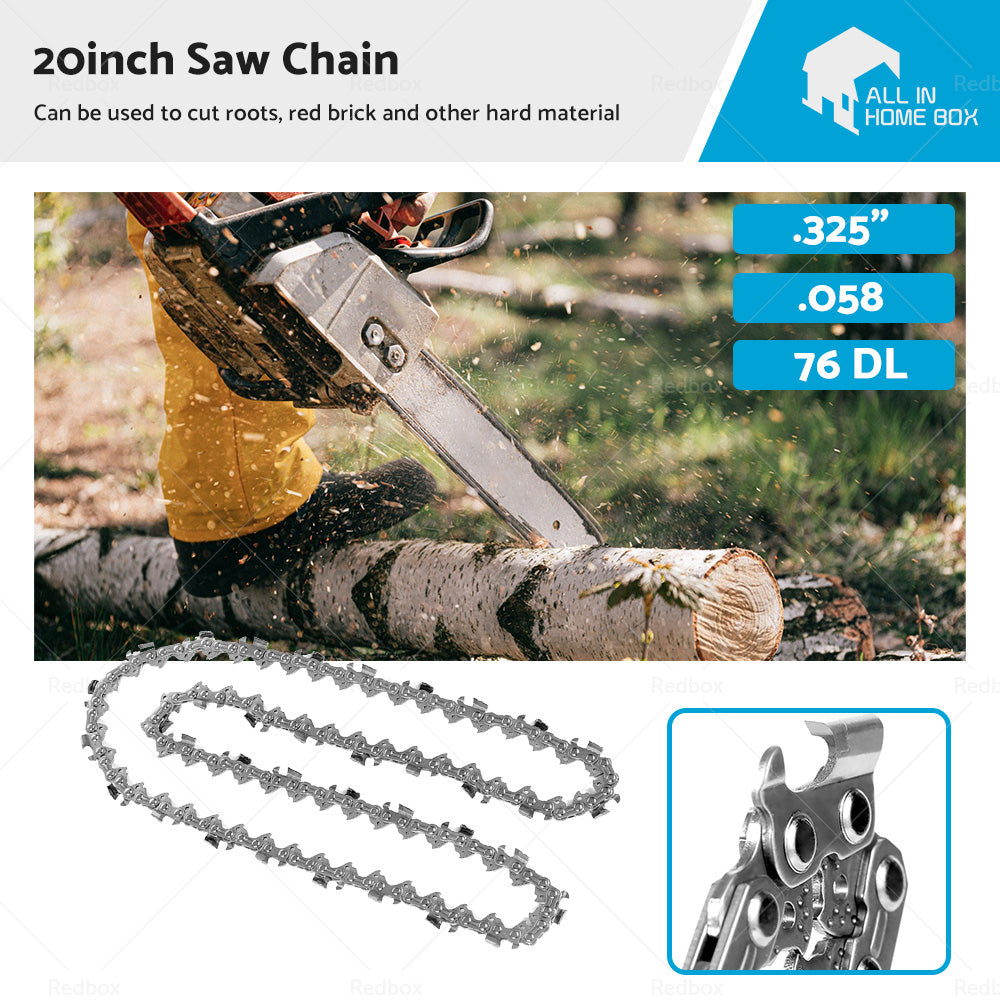 Tungsten Carbide Chain. 325 058 76DL Suitable for SX52 SX62 SX66 52 62 66cc Saw-0