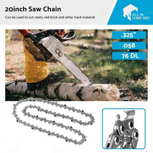 Tungsten Carbide Chain. 325 058 76DL Suitable for SX52 SX62 SX66 52 62 66cc Saw-0